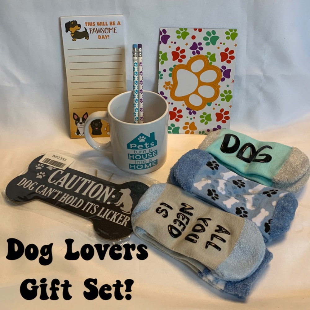 NEW! 9 Piece Dog Lovers Gift Set! DGB03
